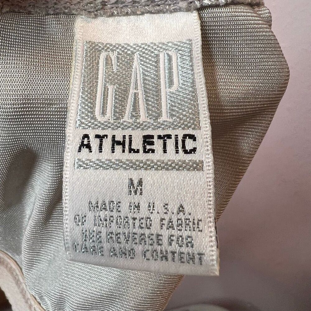 GAP Silver Metallic Velvet Sports Bra - Picture 3 of 4